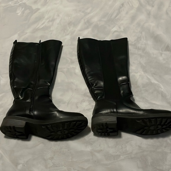 Life Stride Shoes - Life Stride Black Pleather Boots